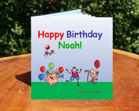 Personalized Birthday book for boy or girl