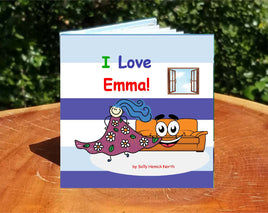 girl's personalized book
