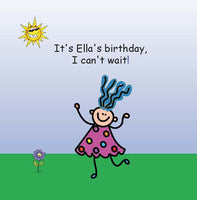 Personalized Birthday book for boy or girl