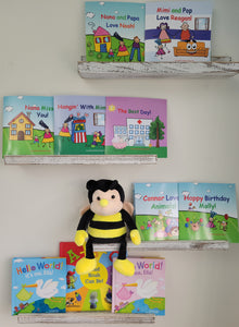 Benny the bumble bee - sitting on a shelf
