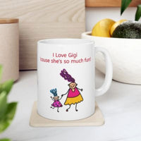 
              Personalized Mug for a woman.
            
